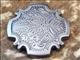 HSCN149-ANTIQUE SILVER FINISH FLORAL BERRY CONCHOS RHINESTONE HEADSTALL SADDLE TACK