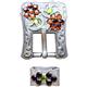 HSCN055PERSTOP-PERIDOT TOPAZ CRYSTALS ANTIQUE SILVER FINISH BUCKLE SET BELT HEADSTALL