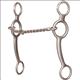 CE-SSPSBIT65RG25SS-Classic Equine Performance Ring Gag Shank Bit with Twisted Wire 65-in