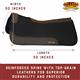 HSFP600-Saddle Pad with Wear Black
