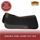 HSFP600-Saddle Pad with Wear Black