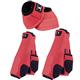 CE-CLS100200CDNCO-CORAL CLASSIC EQUINE FRONT REAR LEGACY SPORTS HORSE NO TURN BELL BOOTS