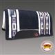 FEDP285-FUR-Saddle Blanket Black Purple