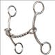 CE-GTSBIT12-Classic Equine Carol Goostree Simplicity Shank Barrel Bit with Twisted Wire 5-in