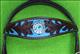 BHPA442DBTRQCN076-F06 HILASON WESTERN LEATHER HORSE HEADSTALL BREAST COLLAR BROWN TURQUOISE CONCHO