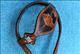 HSZT149MBK1-WESTERN LEATHER HORSE BRIDLE HEADSTALL BREAST COLLAR BLACK MAHOGANY CONCHO
