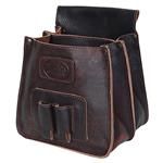 BG112F- HILASON GENUINE THICK LEATHER SHOOTING SHOTGUN SHELL BAG AMMO BAG POUCH