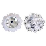 Bright Silver Finished Floral Conchos