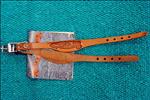1/2  CIRCLE Y HORSE TACK LEATHER HOBBLE STRAP FLARED TOOLED REGULAR OIL