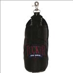 TUCKER BLACK 420D NYLON WATER BOTTLE CARRIER W/ BOTTLE HORSE TRAIL RIDING