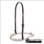 Martin Saddlery Single Rope Noseband with Rubber Cover