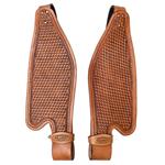 HILASON HAND TOOL LEATHER SADDLE REPLACEMENT FENDER PAIR WITH HOBBLE STRAP ADULT