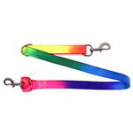 HILASON RAINBOW 2 PLY NYLON TIE DOWN NICKLE PLATED HARDWARE WESTERN HORSE TACK