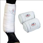 WHITE PROFESSIONAL CHOICE HORSE LEG BED SORE MEDICINE BOOTS STANDARD PAIR