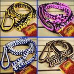 G-C SET OF 4 BRAIDED POLY BARREL RACING CONTEST HORSE REINS FLAT EASY GRIP KNOTS
