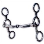 PROFESSIONAL CHOICE EQUISENTIAL PERFORMANCE SHORT SHANK HORSE BIT SMOOTH SNAFFLE