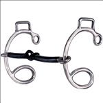 HILASON STAINLESS STEEL QUICK SIX HORSE BIT BLACK SWEETIRON SNAFFLE MOUTH