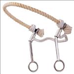 HILASON STAINLESS STEEL STOP AND TURN HORSE BIT/ROPE NOSE
