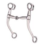 HILASON TACK STAINLESS STEEL TRAINING HORSE BIT SNAFFLE MOUTH