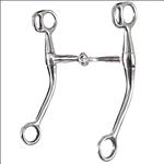 HILASON STAINLESS STEEL CURB HORSE BIT MELBOURNE IRON TRAINNING SNAFFLE MOUTH