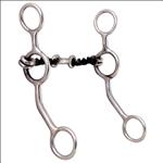 HILASON STAINLESS STEEL HORSE CURB BIT SWEET IRON 5  SNAFFLE MOUTH
