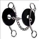 PROFESSIONAL CHOICE BRITTANY POZZI THREE PIECE SMOOTH SNAFFLE HORSE MOUTH BIT