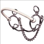 PROFESSIONAL CHOICE BRITTANY POZZI COMBINATION SMOOTH SNAFFLE HORSE MOUTH BIT