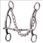 PROFESSIONAL CHOICE FUTURITY HORSE 3 PIECE TWISTED MOUTH 6.5  BIT