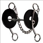 PROFESSIONAL CHOICE BRITTANY POZZI THREE PIECE TWISTED WIRE SNAFFLE HORSE BIT