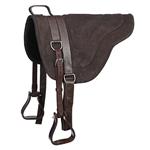 HILASON WESTERN PLEASURE TRAIL RIDING BAREBACK SADDLE PAD TREELESS